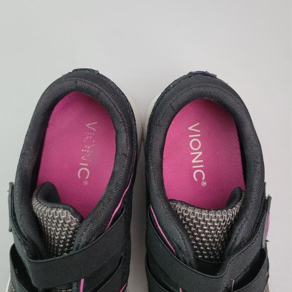 Vionic Brisk Ema Slip On Shoes Sneaker Women 9.5 Black Gray Comfort Lightweight - Picture 7 of 16